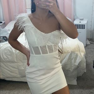 Fashion Nova one shoulder dress